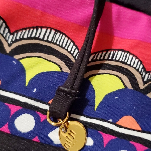 NWOT Trina Turk Tanzania Scarf Plunge One Piece - Picture 4 of 4